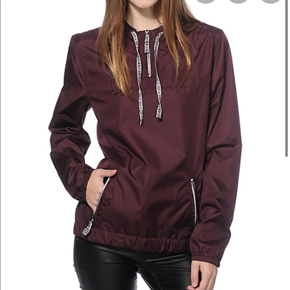 ZINE Blackberry Tasha 1/4 Zip Pullover Jacket-S